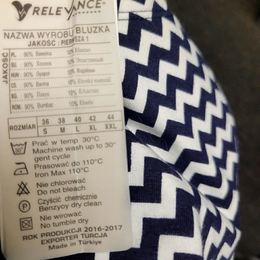 Imported Italian Chevron Mini Dress - Picture 3 of 6